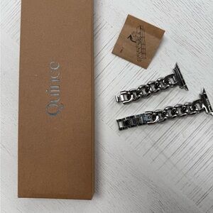 Quince stainless steel bracelet chain smartwatch band 44mm-49mm